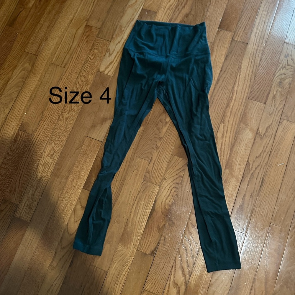Lululemon leggings- green